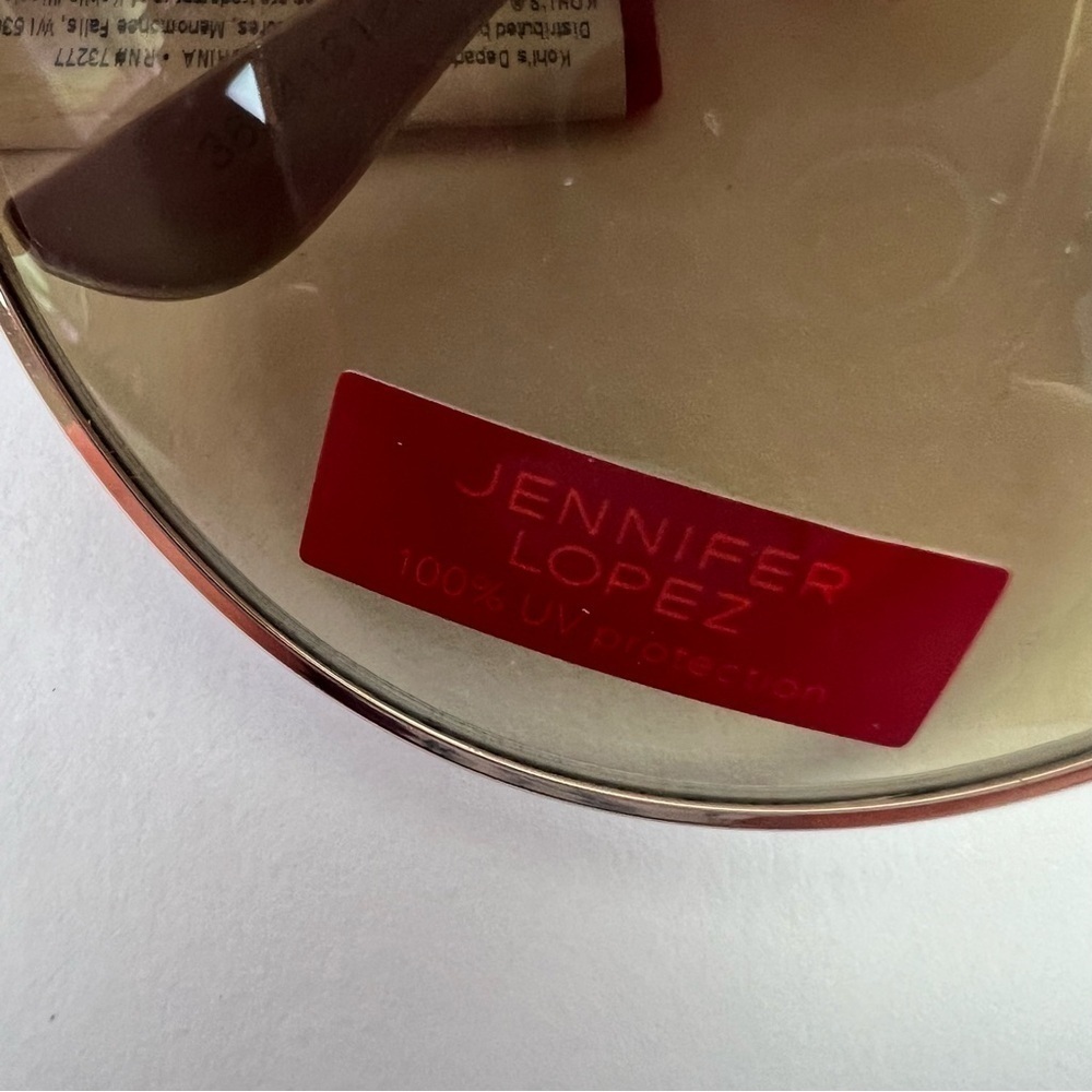 NWT Jennifer Lopez Women’s Fashion Sunglasses 100% UV Protection Multi Color - Picture 7 of 9